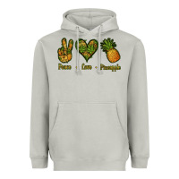 Moon Dust Peace Love Pineapple Heavyweight Hoodie - Jasminsmagicworld