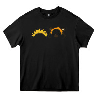 Black hobbes Heavy Core Tee - linhVisuals
