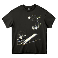 Asphalt hobbes Heavy Core Tee - linhVisuals