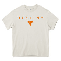 Cream destiny games Heavy Core Tee - linhVisuals