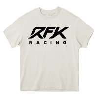 Cream rfk racing Heavy Core Tee - linhVisuals