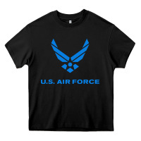 Us Force Usaf Distressed Heavy Core Tee | Teevron
