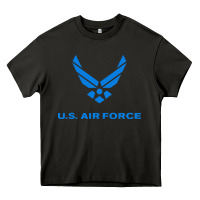 Asphalt us force usaf distressed Heavy Core Tee - linhVisuals