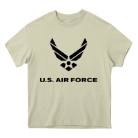 Us Air Force Usaf Distressed Heavy Core Tee | Teevron