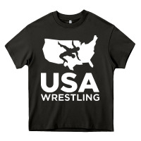 Usa Fight Heavy Core Tee | Teevron