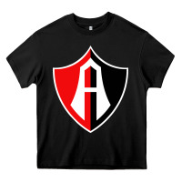 Black Atlas Football Heavy Core Tee - linhVisuals