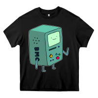 Black Bmo Adventure Time Heavy Core Tee - linhVisuals