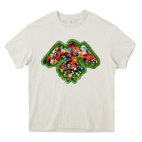 Cream christmas western thunderbird Heavy Core Tee - RanaPortraitStore