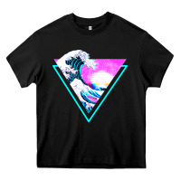 Black vaporwave aesthetic Heavy Core Tee - linhVisuals