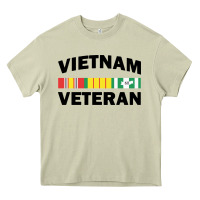 Mossy vietnam veteran flag Heavy Core Tee - linhVisuals