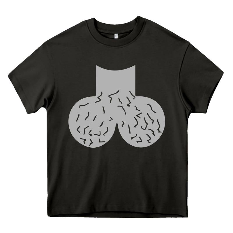 Dick Head Ball Sack Heavy Core Tee by linhVisuals | Teevron