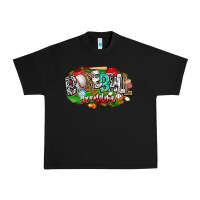 Black baseball grandma Urban Heavy Tee - CowhideDigitalArt