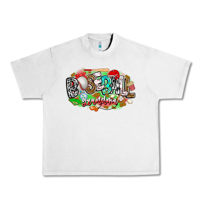 Baseball Grandma Urban Heavy Tee by CowhideDigitalArt | Teevron
