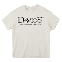 Cream davios steakhouse Heavy Core Tee - linhVisuals
