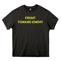 Asphalt FRONT TOWARD ENEMY Heavy Core Tee - linhVisuals