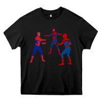 Black spidey meme Heavy Core Tee - linhVisuals