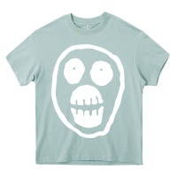 Arona the mighty boosh monkey skull Heavy Core Tee - linhVisuals