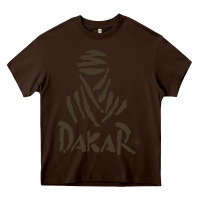 Chocolate Brown dakar Heavy Core Tee - linhVisuals