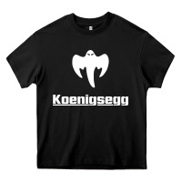 Black ghost koenisegg Heavy Core Tee - linhVisuals