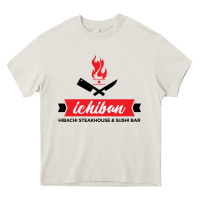 Cream ichiban steakhouse Heavy Core Tee - linhVisuals