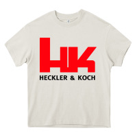 Cream hk black Heavy Core Tee - linhVisuals