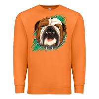 Carrot Bulldog Green glitter Premium Sweatshirt - Jasminsmagicworld