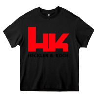 Black hk black Heavy Core Tee - linhVisuals