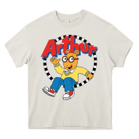 Cream Funko Up Arthur Heavy Core Tee - linhVisuals