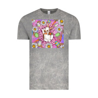 Cloud Rock Easter Bunny Vintage Tee - CowhideDigitalArt