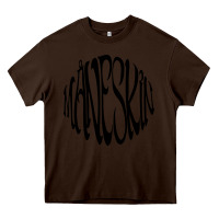 Chocolate Brown MANESKIN Heavy Core Tee - linhVisuals