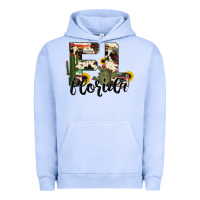 Pigment Grape Ice florida state cowhide serape cactus Urban Hoodie - RanaPortraitStore