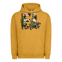Pigment Peanut Butter florida state cowhide serape cactus Urban Hoodie - RanaPortraitStore