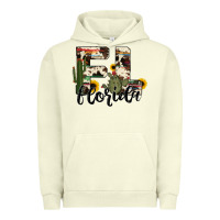 Pigment Pistachio florida state cowhide serape cactus Urban Hoodie - RanaPortraitStore