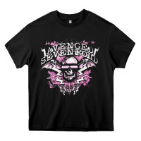 Black avenged sevenfold 32 Heavy Core Tee - linhVisuals