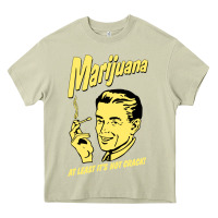 Mossy the marijuana weed Heavy Core Tee - linhVisuals