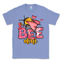 Colony Blue Bee Mine Valentines Day Classic Tee - OliviaCreatesArt