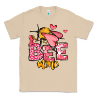 Mushroom Bee Mine Valentines Day Classic Tee - OliviaCreatesArt