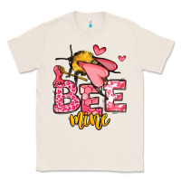 Natural Bee Mine Valentines Day Classic Tee - OliviaCreatesArt