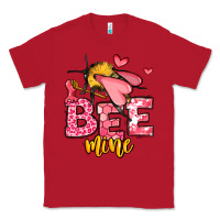 Red Bee Mine Valentines Day Classic Tee - OliviaCreatesArt