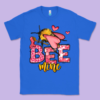 Bee Mine Valentines Day Classic Tee Designed By Oliviacreatesart