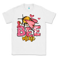White Bee Mine Valentines Day Classic Tee - OliviaCreatesArt