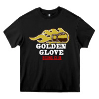 Black Golden Glove Boxing Club, King of the Ring Outfit. Heavy Core Tee - linhVisuals