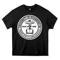 Black University of Richmond Heavy Core Tee - linhVisuals