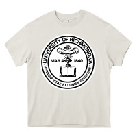 Cream University of Richmond Heavy Core Tee - linhVisuals