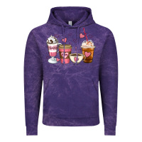 Cloud Purple Mommy coffee Vintage Hoodie - Artiststas