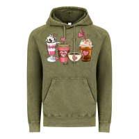 Vintage Olive Mommy coffee Vintage Hoodie - Artiststas