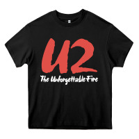 Black U two unforgettable fire Heavy Core Tee - linhVisuals