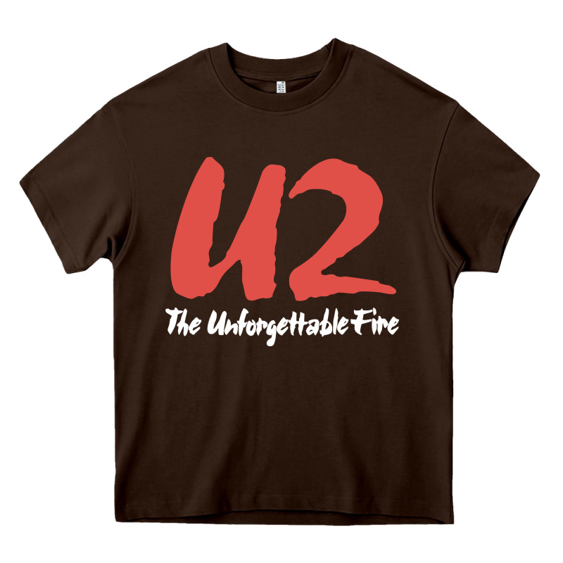 U Two Unforgettable Fire Heavy Core Tee by linhVisuals | Teevron