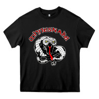 Black whitesnake ws Heavy Core Tee - linhVisuals