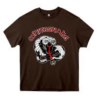 Chocolate Brown whitesnake ws Heavy Core Tee - linhVisuals